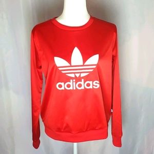 Women's Adidas Trefoil Crewneck Sweater